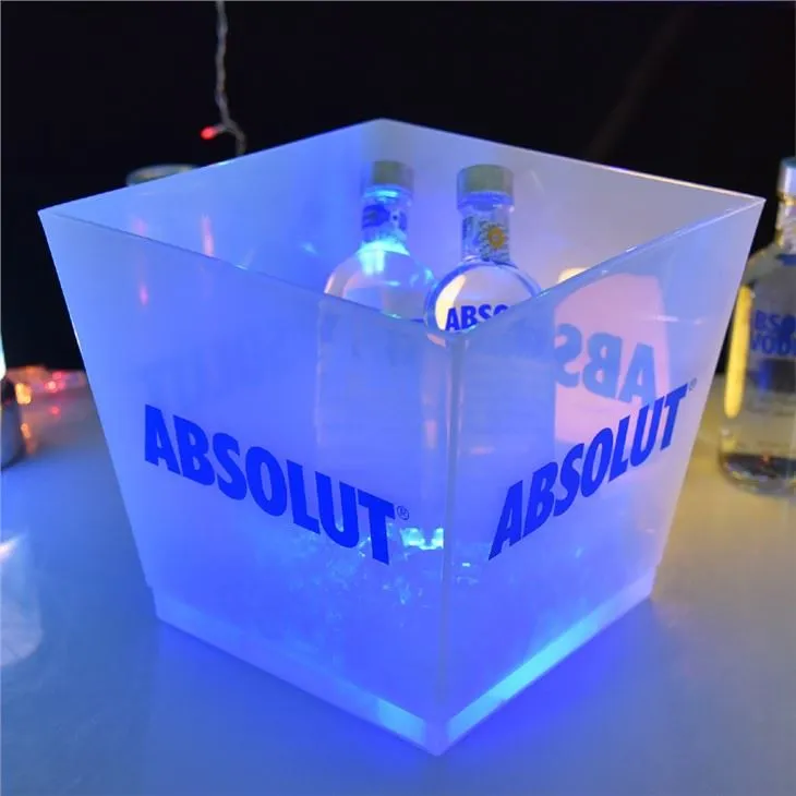 Absolut Square Square brillante de hielo